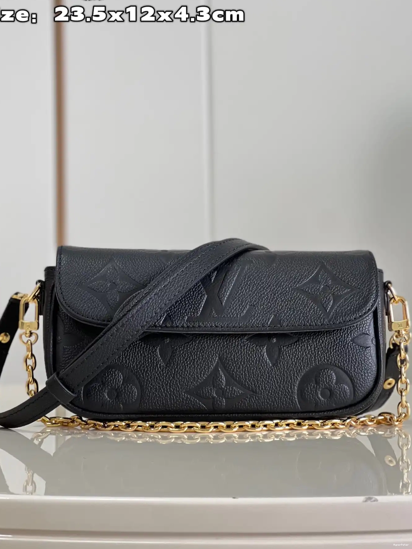VUITTON Chain LOUIS Ivy-23.5*12*4.3cm Wallet on 0516